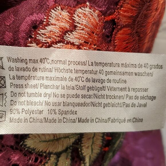 Avidlove purple lace bodysuit NWT - Picture 5 of 9